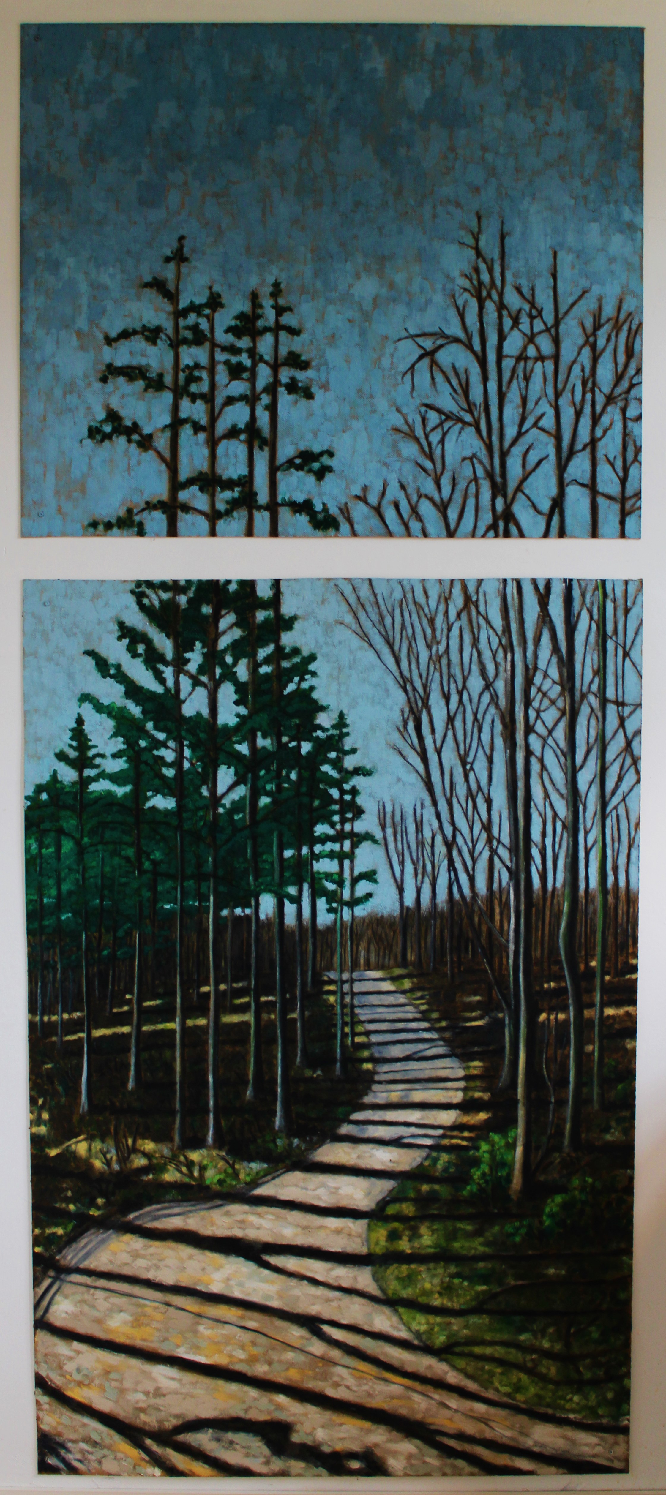 Eriksholm Skov, Wall painting