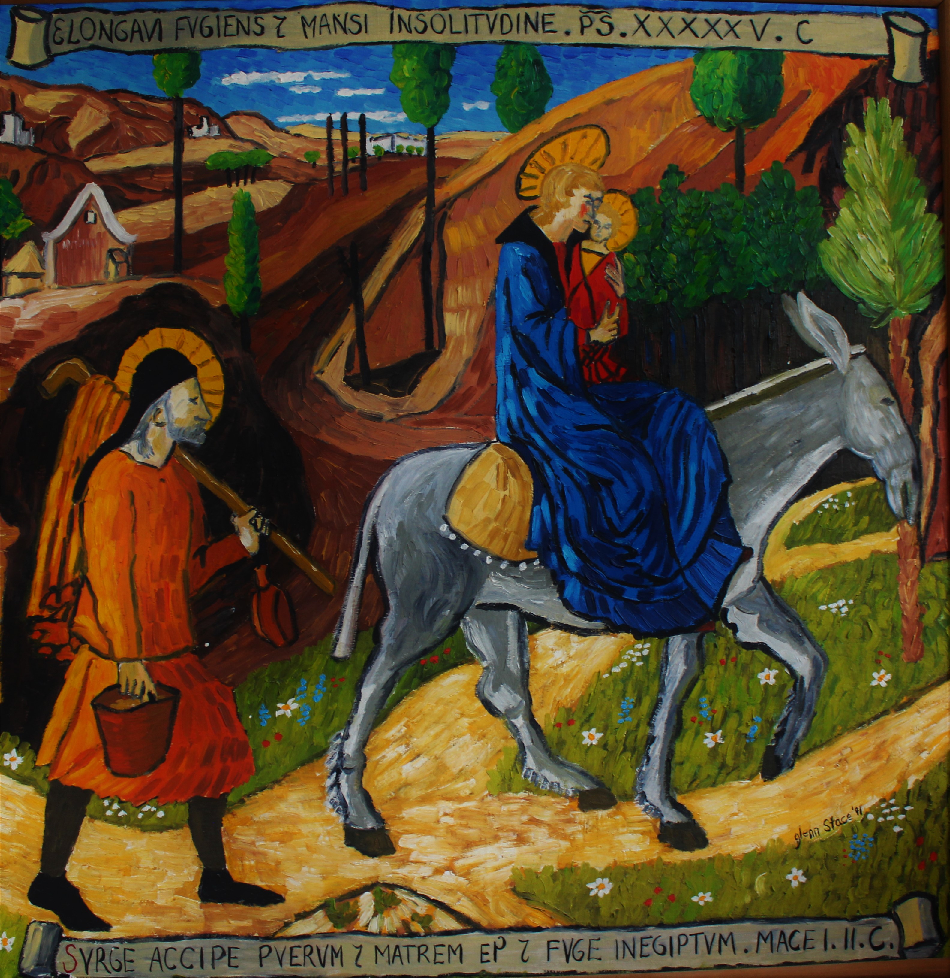 The flight Into Egypt